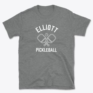 Elliott North Carolina Pickleball Basic T-Shirt