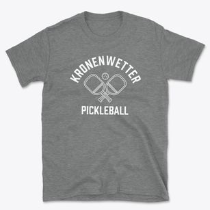 Kronenwetter Wisconsin Pickleball Basic T-Shirt