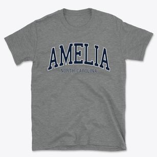 Amelia North Carolina Traditional Basic T-Shirt