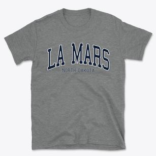 La Mars North Dakota Traditional Basic T-Shirt
