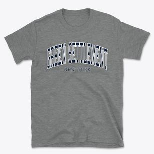 Green Settlement New York Traditional Basic T-Shirt