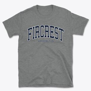 Fircrest Washington Traditional Basic T-Shirt