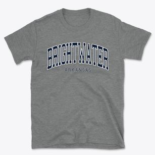 Brightwater Arkansas Traditional Basic T-Shirt
