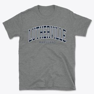 Lutherville Maryland Traditional Basic T-Shirt