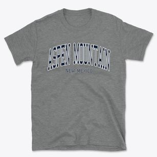 Aspen Mountain New Mexico Traditional Basic T-Shirt