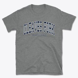 Cleaves Fork Maryland Traditional Basic T-Shirt