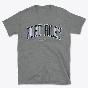 Fort Riley Kansas Traditional Basic T-Shirt