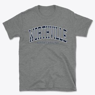 Worthville North Carolina Traditional Basic T-Shirt