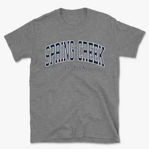 Spring Creek Florida Traditional Basic T-Shirt