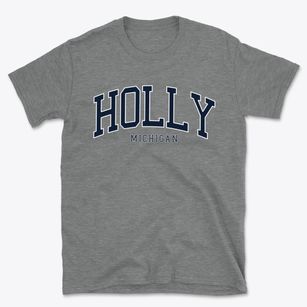 Holly Michigan Traditional Basic T-Shirt
