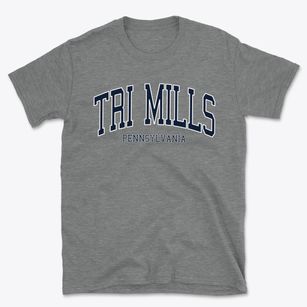 Tri Mills Pennsylvania Traditional Basic T-Shirt