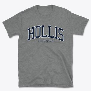 Hollis Arkansas Traditional Basic T-Shirt