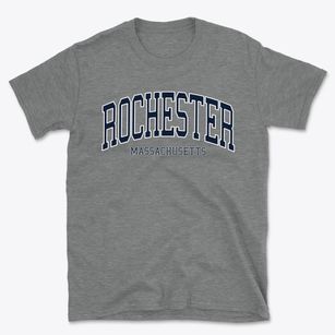 Rochester Massachusetts Traditional Basic T-Shirt