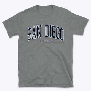 San Diego California Traditional Basic T-Shirt