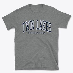 Twin Lakes North Carolina Traditional Basic T-Shirt