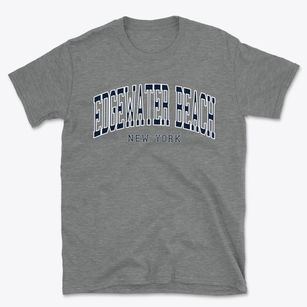 Edgewater Beach New York Traditional Basic T-Shirt