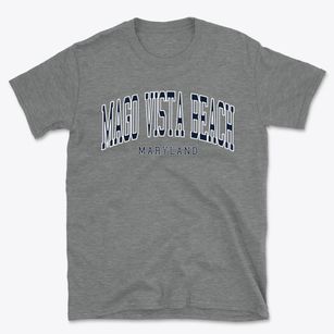 Mago Vista Beach Maryland Traditional Basic T-Shirt