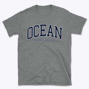 Ocean North Carolina Traditional Basic T-Shirt