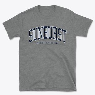 Sunburst North Carolina Traditional Basic T-Shirt