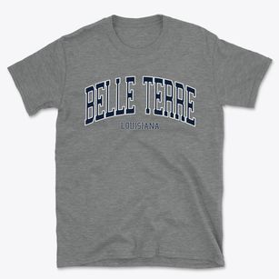 Belle Terre Louisiana Traditional Basic T-Shirt