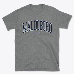 Waldoboro Maine Traditional Basic T-Shirt