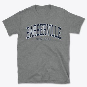 Barberville New York Traditional Basic T-Shirt
