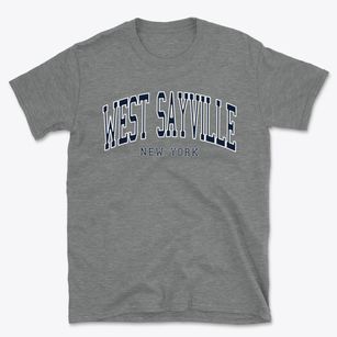 West Sayville New York Traditional Basic T-Shirt