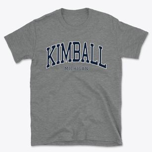 Kimball Michigan Traditional Basic T-Shirt