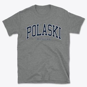 Polaski Michigan Traditional Basic T-Shirt