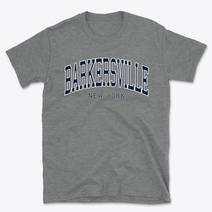 Barkersville New York Traditional Basic T-Shirt
