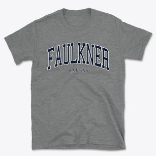 Faulkner Kansas Traditional Basic T-Shirt