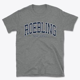 Roebling New Jersey Traditional Basic T-Shirt