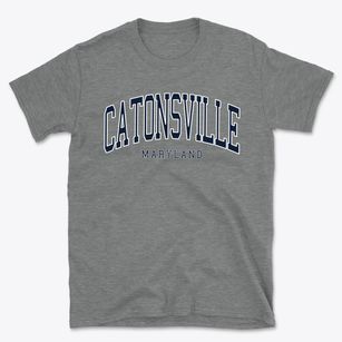 Catonsville Maryland Traditional Basic T-Shirt