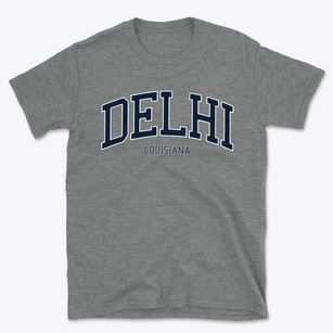 Delhi Louisiana Traditional Basic T-Shirt