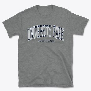 University Park Maryland Traditional Basic T-Shirt