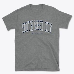 South West City Missouri Traditional Basic T-Shirt