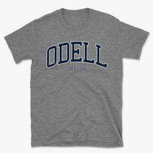Odell Oregon Traditional Basic T-Shirt