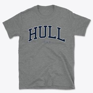 Hull Iowa Traditional Basic T-Shirt