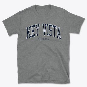 Key Vista Florida Traditional Basic T-Shirt
