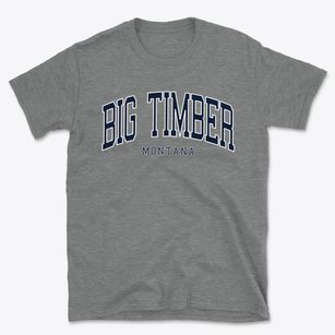 Big Timber Montana Traditional Basic T-Shirt