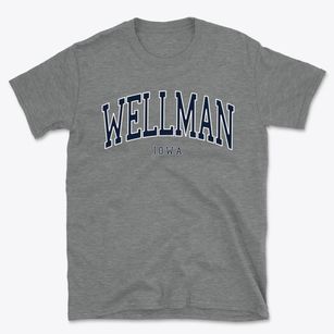 Wellman Iowa Traditional Basic T-Shirt