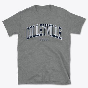 Colleyville Texas Traditional Basic T-Shirt