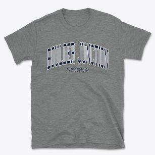 Boulder Junction Wisconsin Traditional Basic T-Shirt