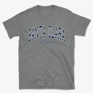 Santa Clara California Traditional Basic T-Shirt