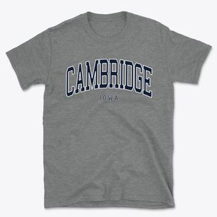 Cambridge Iowa Traditional Basic T-Shirt