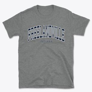Freelandville Indiana Traditional Basic T-Shirt