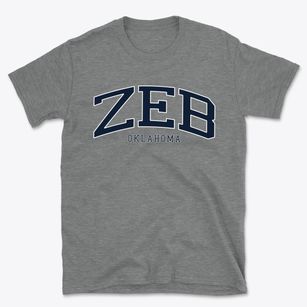 Zeb Oklahoma Traditional Basic T-Shirt