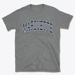 Marquette Kansas Traditional Basic T-Shirt