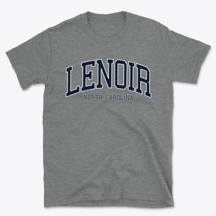 Lenoir North Carolina Traditional Basic T-Shirt