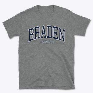 Braden Tennessee Traditional Basic T-Shirt